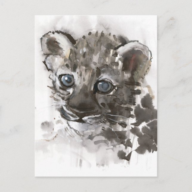 Blue Eyes Postcard (Front)