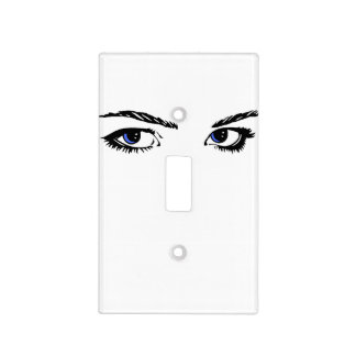 Blue Eyes Switchplate