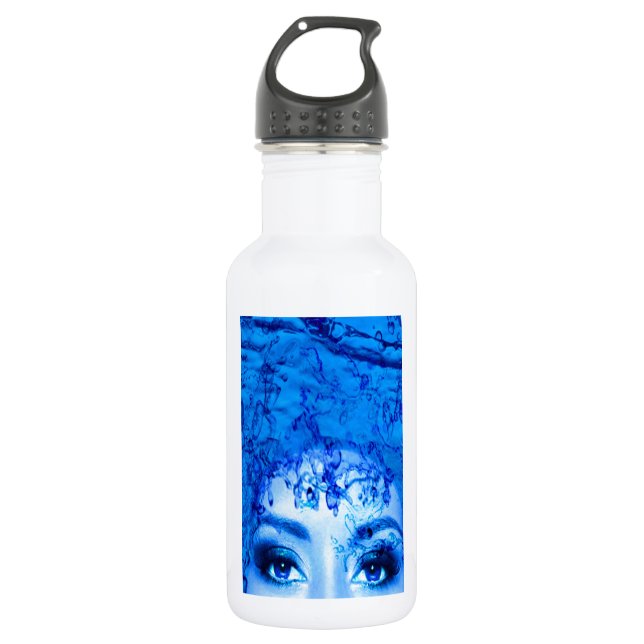 Blue Eyes Water Bottle (Front)