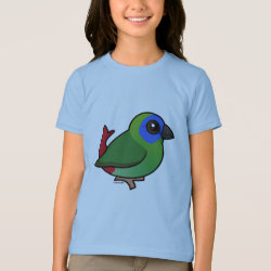Blue-faced Parrotfinch Women's Basic Hooded Sweatshirt
