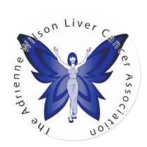 Blue Faery Round Sticker