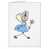 Blue Fairy Angel Card (Front)