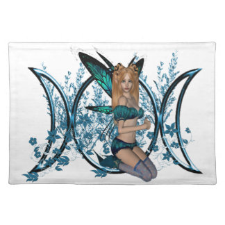 Blue Fairy Cloth Placemat