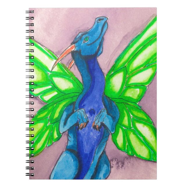 Blue Fairy Dragon Notebook (Front)