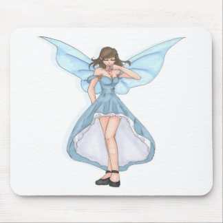 Blue Fairy Mouse Pad