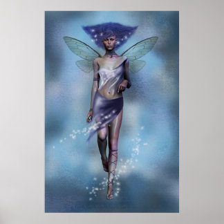Blue Fairy Poster