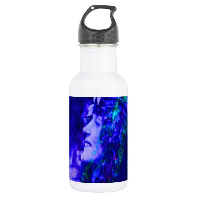 Blue Fairy Stainless Steel Water Bottle (Front)