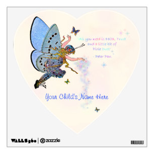 Blue Fairy Wall Decal