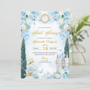 cinderellas royal table invitation