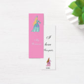 Blue Fairytale Princess (Mini) Bookmark (Desk)