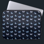 Blue Fantasy galaxy butterflies  Laptop Sleeve<br><div class="desc">Blue Fantasy galaxy butterflies</div>