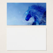 Blue fantasy horse (Front & Back)