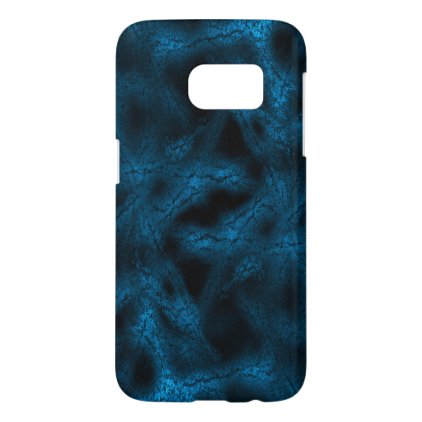 Blue fantasy pattern samsung galaxy s7 case