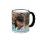 Blue Father's Day Personalized Mugs with Photo