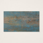 Blue Faux Beach Wood Texture (Back)