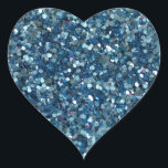 BLUE (faux) GLITTER HEART STICKERS<br><div class="desc">BLUE (faux) GLITTER HEART STICKERS - for HOLIDAYS or Any Day!

Customize as you like!

LOWEST PRICES ON ZAZZLE!

Questions? Regella@Rocketmail.com</div>