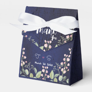 Blue Favor Box