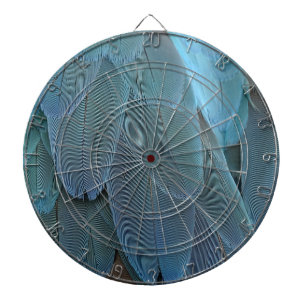 Blue Feather Dart Board