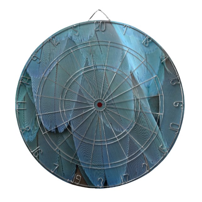 Blue Feather Dart Board (Front)
