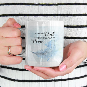 Blue Feather heavenly Coffee Mug