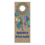 Blue Feathers | Dreamcatcher | Quiet Please Door Hanger