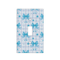 Blue Feminine Coquette Bows