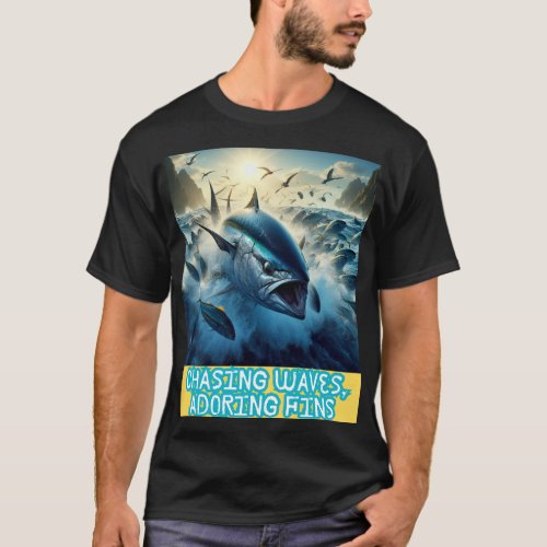 Blue Fin Tuna T_Shirt