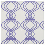 Blue Finial Pattern Fabric