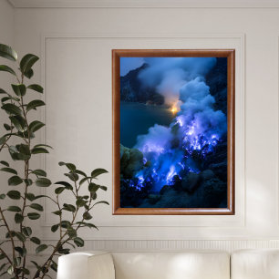 Blue Fire Poster