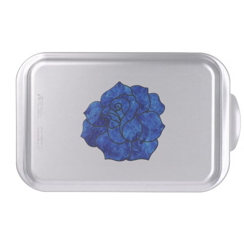 Blue Fire Rose Cake Pan