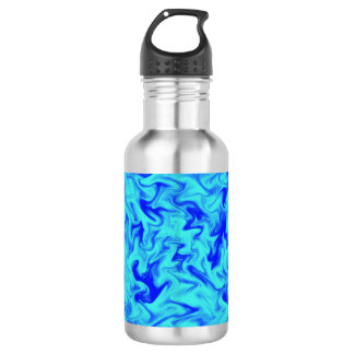 Blue Fire Stainless Steel Water Bottle