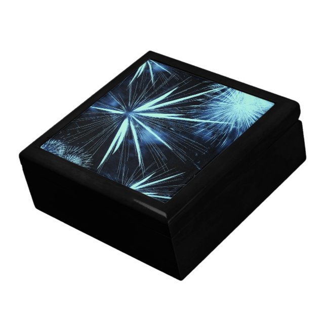 Blue Fireworks Box (Side)