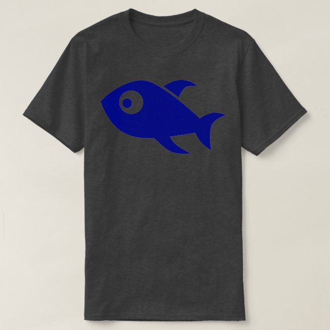 Blue Fish Classic TShirt (Design Front)