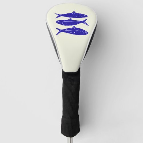  Blue Fish Italy inspired  Golf Head Cover
