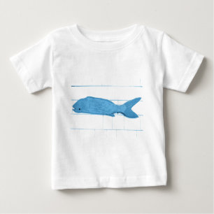 blue fish logo baby T-Shirt