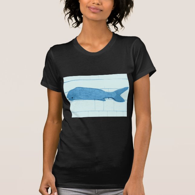blue fish logo T-Shirt (Front)