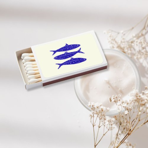 Blue Fish  Matchboxes