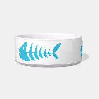 Blue Fishbones Bowl