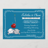 FISHING ROD HEART HOOK INVITATION