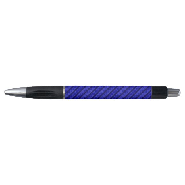 Blue five stripes pattern pen (Front)