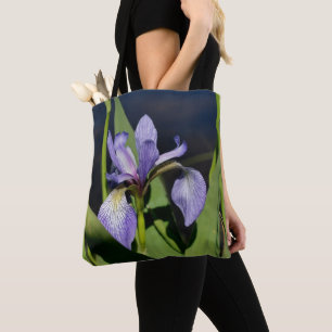 Blue Flag Iris Flower  Tote Bag