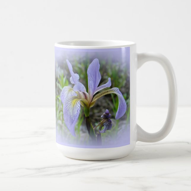Blue Flag - Wild Iris Coffee Mug (Right)