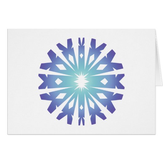 Blue Flake VIII Cards (Front Horizontal)