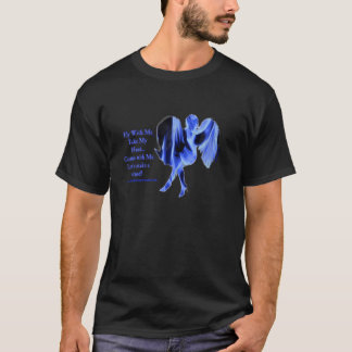 Blue Flame Angel T-Shirt
