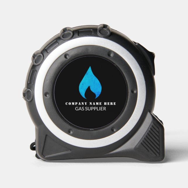 Blue Flame, Gas Engineer & Supplier Tape Measure (Front)