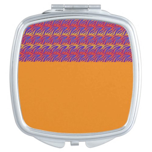 Blue Flames Makeup Mirror