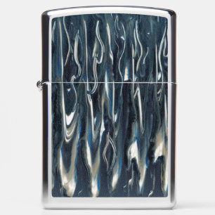 Blue Flames Zippo Lighter