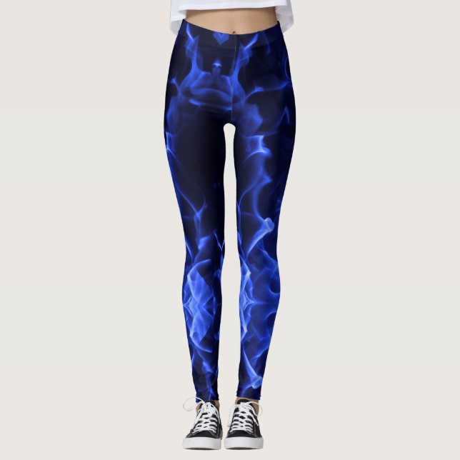 blue  flash   leggings (Front)
