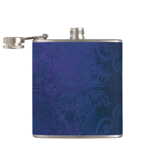 blue flask (Opened)