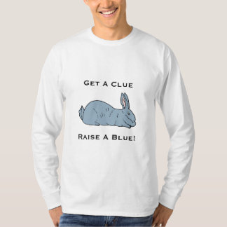 Blue Flemish Giant Rabbit Long Sleeved Shirt